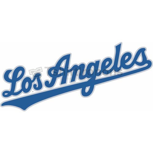 Los Angeles Dodgers T-shirts Iron On Transfers N1667